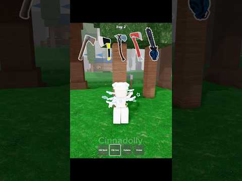 🪓 All Axes VS Trees 🌳 #roblox #99nightintheforest #99nights