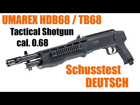 HDB68 / TB68 ausführliche Review mit Schusstest & Chronen sowie Zubehör auf DEUTSCH
