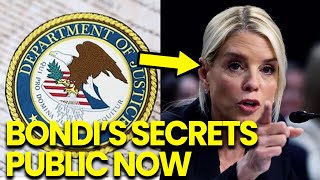 Pam Bondi LOSES IT After DOJ Leak EXPOSES Secret Payoffs 