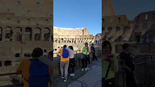 Ray-Ban Meta AI glasses video test #33 Inside the Colosseum #rome #ita