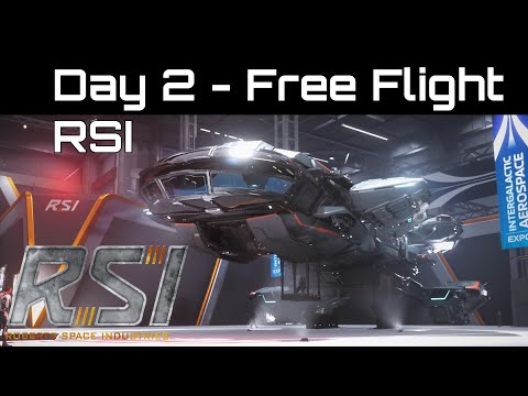 Star Citizen 3.3.6 - R.S.I. Experience - Day 2 - Free Flight - 4K | 2080-Ti