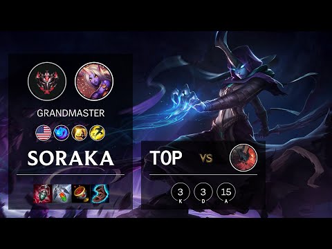 Soraka Top vs Aatrox - NA Grandmaster Patch 10.20