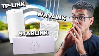 700 METROS! TESTEI O ALCANCE DE 3 ROTEADORES E ME SURPREENDI!