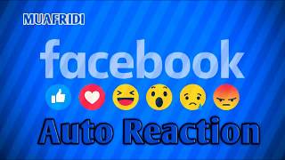 Auto Reaction On facebook Easy 🔹