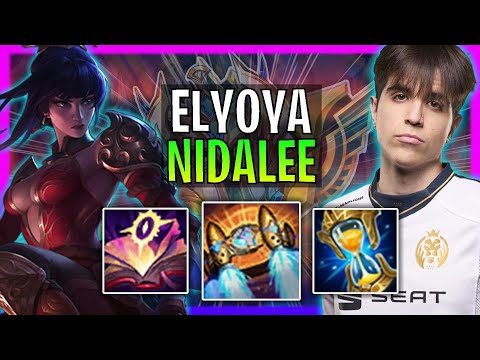 DOMINACIÓN TOTAL DE ELYOYA! - MAD Elyoya Juega Nidalee Jungla vs Poppy! | Season 2023