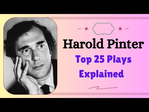 Harold Pinter | Top 25 Plays Explained I Dark Humor, Power, and Silence