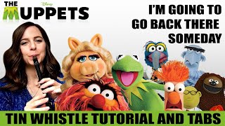 I&#39;m Going To Go Back There Someday - The Muppets |TIN WHISTLE NOTES TABS TUTORIAL