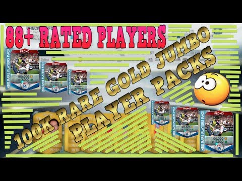 FIFA 14 | Jumbo Rare Player 2x 100K INSANE Pack Opening | 88+ RATED PLAYERS!
