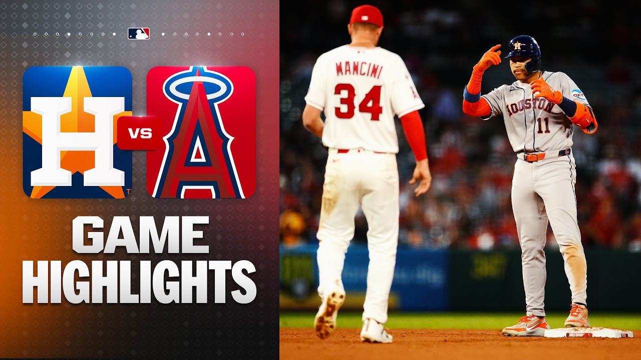 6월09일 LA 에인절스 vs 휴스턴 MLB 하이라이트