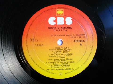 GRETTA DE COLOMBIA -Tristeza marina-