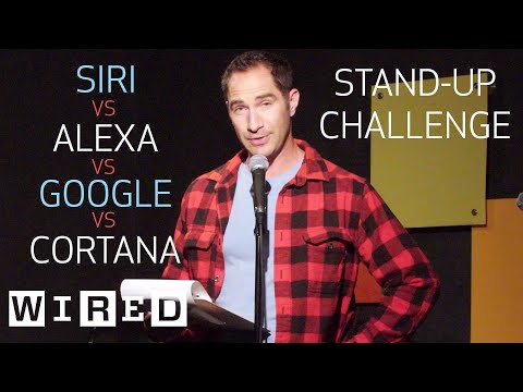 A Writer Does A Stand-Up Routine Using Only Jokes From Siri, Echo, Cortana And Google Assistant