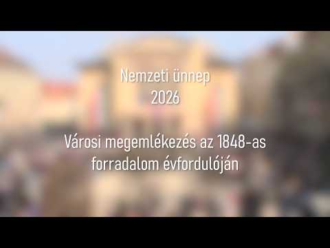 Városi ünnepség 2026. március 15-én - SopronTV