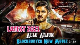 New Allu Arjun Latest Movie 2021 l South Indian Action Dhamaka Movie