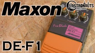 Video thumbnail for Maxon / DE-F1 by Astronauts高田馬場