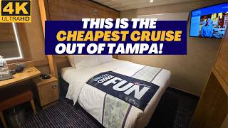 Carnival Paradise Inside Cabin Full Tour | THIS IS THE CHEAPEST CABIN OUT OF TAMPA!