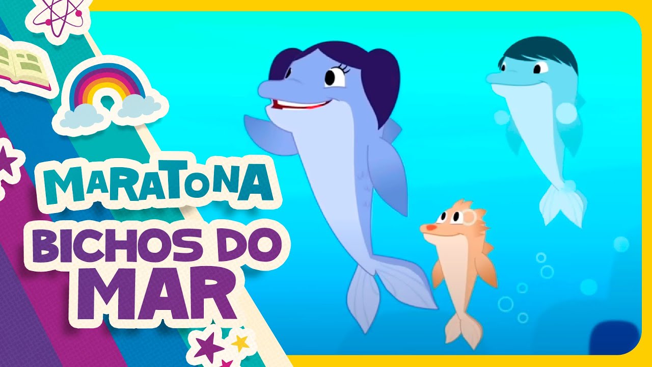 MARATONA BICHOS DO MAR 🐳🦀 O Show da Luna!