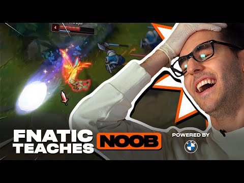 Dr. NISQY prescribes NOOB with ZOE MID! | BMW Fnatic Teaches Noob 2021