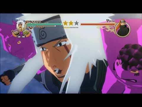 Naruto Ninja Storm 2 Trilogy PC MOD Walkthrough Part 18 60 FPS  Sage Sannin Jiraiya vs Animal Path