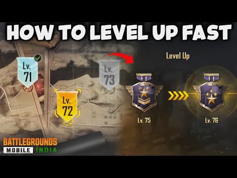 HOW TO INCREASE ID LEVEL IN BGMI | BEST TRICKS TO LEVEL UP FAST | BGMI | IN HINDI