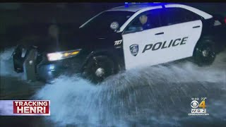 Some Roads In Westerly, RI Still Flooded Hours After Henri's Arrival