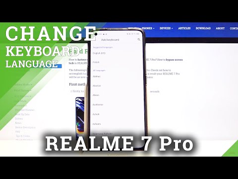How to Change Keyboard Language in Realme 7 Pro – Set Up Keyboard Language
