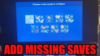 How to Add MISSING DS Save Files to PKSM