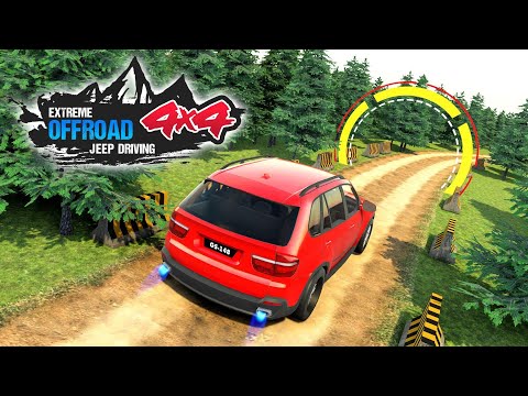 Super Off Road Jeep Driving Simulator - Mountain Car Drive 4x4 - Android Gameplay