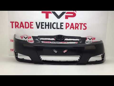 Fits Toyota Corolla Hatchback 2004-2007 Front Bumper 3/5 Dr Not Primed Not For Tsport Models video