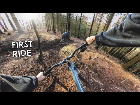 First session with the Cannondale Habit - Downhill bashing with the trail bike | Freeride Flo