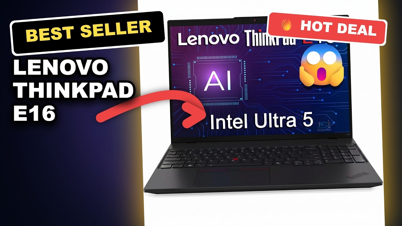 Lenovo ThinkPad E16 Review: Is This Business Laptop Actually Worth It? review video