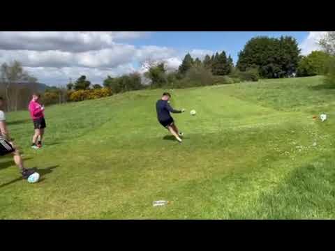 Best Kick In Footgolf You Should Watch and learn this Type of Kicks #footgolf #Kickfootgolf