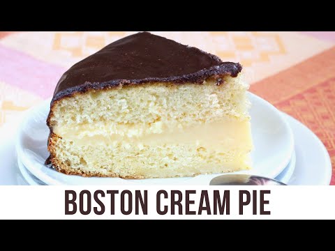 Boston Cream Pie Recipe | Bitrecipes