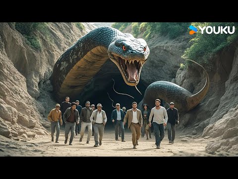 A giant snake flew out of the cave and scared everyone! | Metamorphosis | YOUKU MONSTER MOVIE