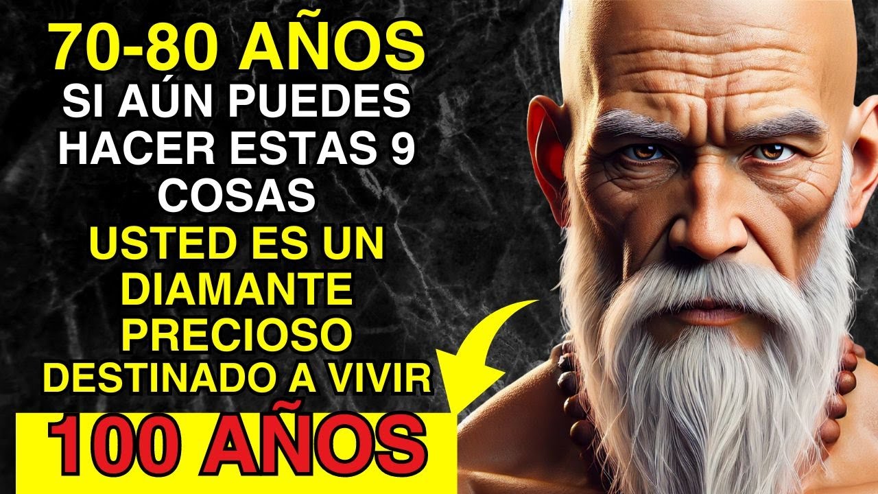 70-80 AÑOSSI AÚN PUEDES HACER ESTAS 9 COSAS USTED ES UN DIAMANTE PRECIOSO DESTINADO A VIVIR 100 AÑOS