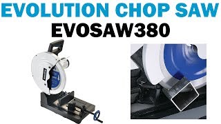 Evolution EVO SAW 380 Steel Chop Saw Demo & Review | Fasteners 101