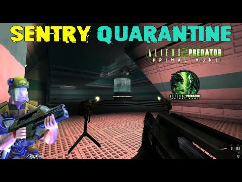 Aliens vs. Predator 2 PRIMAL HUNT - SENTRY QUARANTINE | AVPUNKNOWN @b1kingkenny @avp2 @avp2game