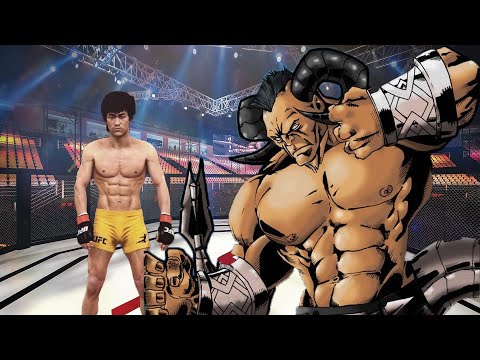 🐯UFC 4 |Bruce Lee vs. Motaro MK  - Tiger Fight🐯