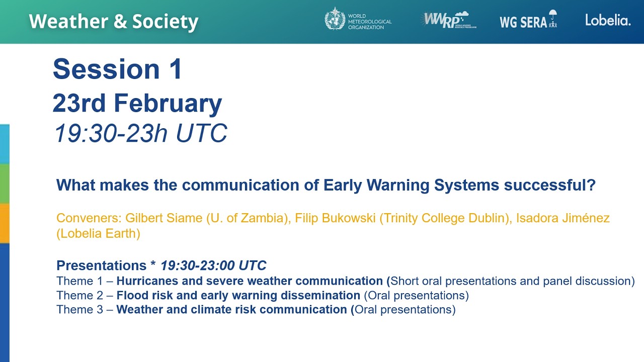 W&S 2026 - Session 1 - What makes the communication of Early Warning Systems successful?