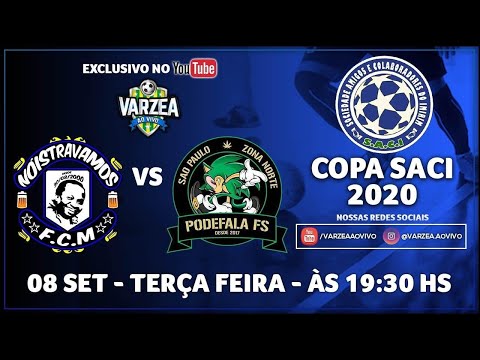 Nóistravamos FCM x Podefala FS - Copa SACI 2020