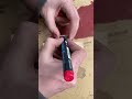 Making leather strip knife