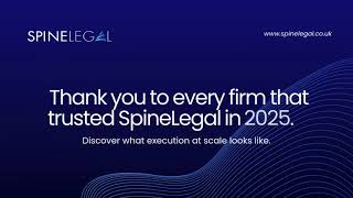 2025 was a year of execution for SpineLegal