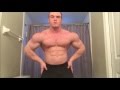 Bodybuilding Teen Nationals Hopeful Anthony Muscle Monster Flexing