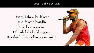 Divine - One Side LYRICS / Lyric Video