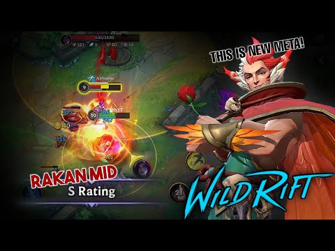 Breaking The Meta With Rakan Mid | Wild Rift