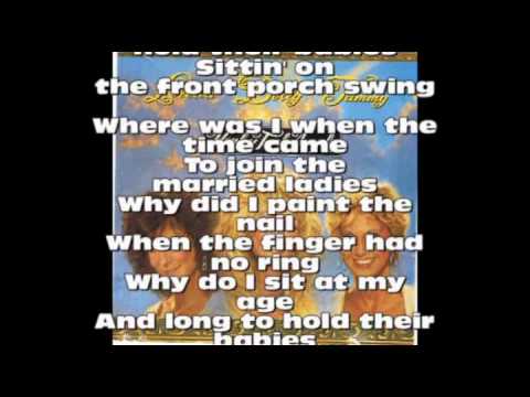 Honky Tonk Angels - Sittin' on the Front Porch Swing (+ lyrics)