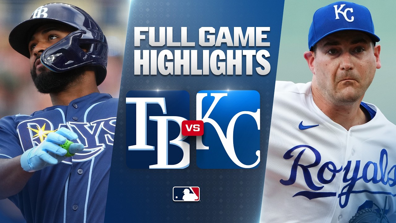7월2일 탬파베이 캔자스시티 MLB 하이라이트