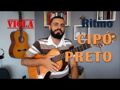 Ritmo Cipó Preto (Acompanhamento do Pagode)  Aula de Viola Caipira