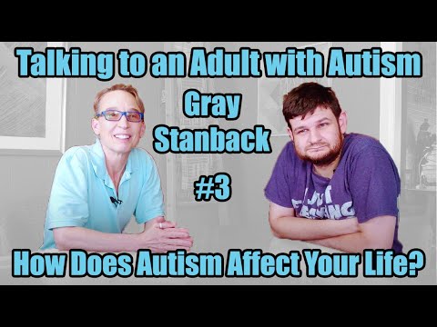 Talking with an Adult with Autism, Gray, about how it affects his Life, Job search, Family: Part 3