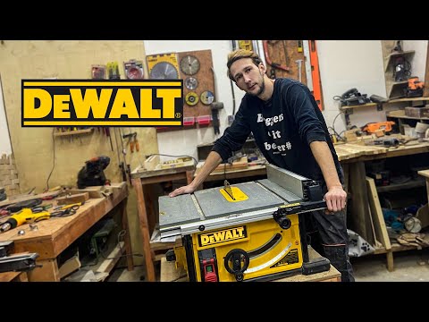 Пила настольная DeWALT DWE7492 с сетевым питанием - качество и мощь Пила настольная DeWALT DWE7492 с сетевым питанием - качество и мощь