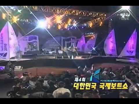 101014 SHINee - replay remix @ Gyeongnam Boat Show